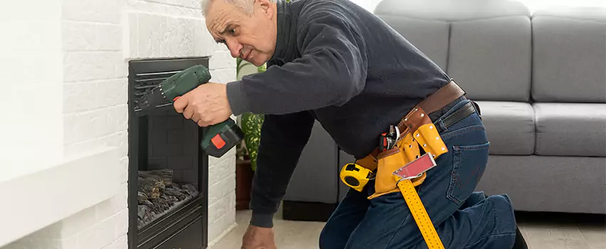 New Indoor Fireplace Installation in Morgan Hill, California