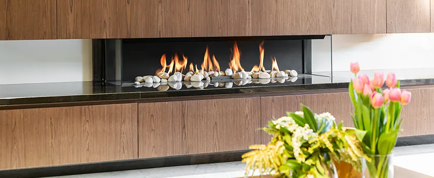 Double-height Fireplace Design Refurbishment in Morgan Hill, California