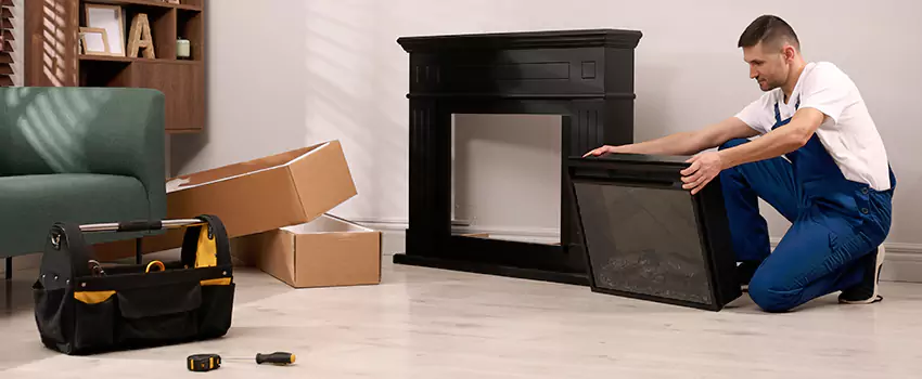 Old Rusted Metal Fireplace Repair And Replacement in Morgan Hill, CA